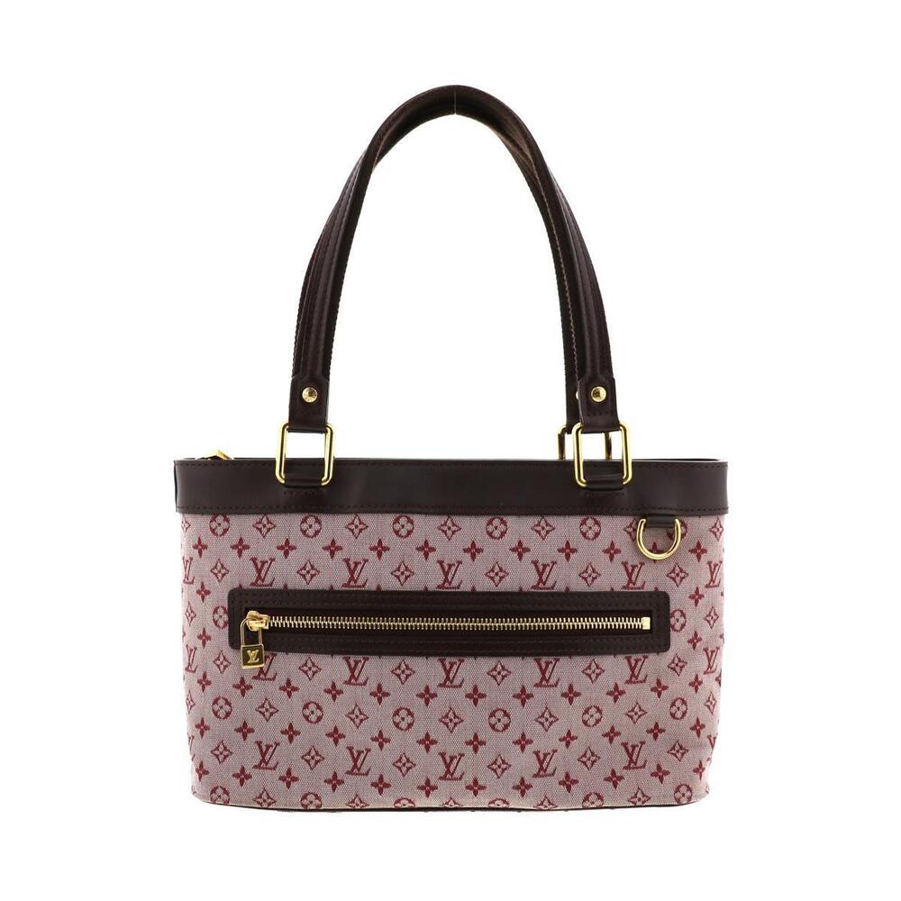 LOUIS VUITTON Lucille Cherry Bag Shoulder Monogram Pink